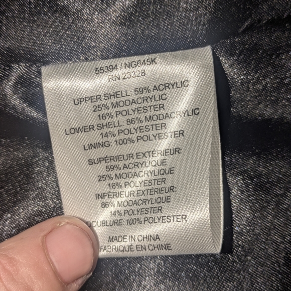 Kristen Blake Silver Faux Fur Jacket - Picture 8 of 9